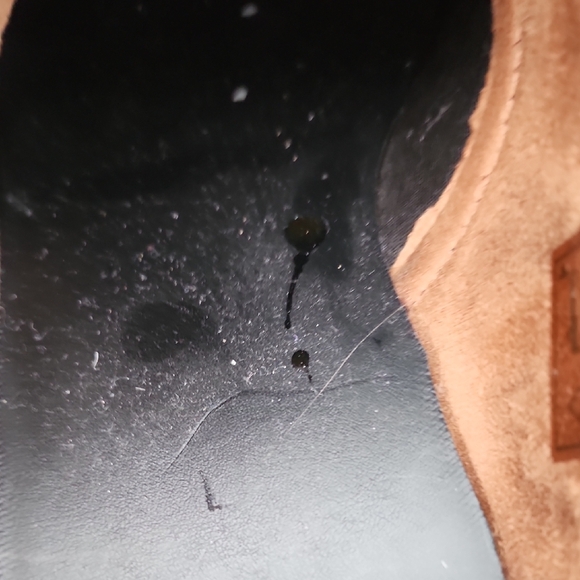 Dr Martens Leona Lug Sole Black Leather Women's Platform Shoes Size 8 - Picture 7 of 16